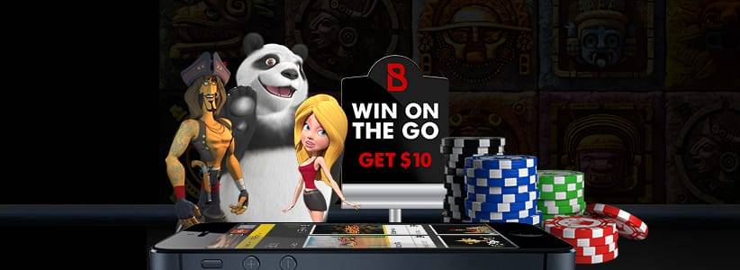 Bovada Mobile Casino Screenshot