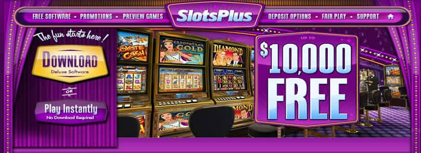 Claim A $10,000 Mobile Casino Bonus At Slots Plus