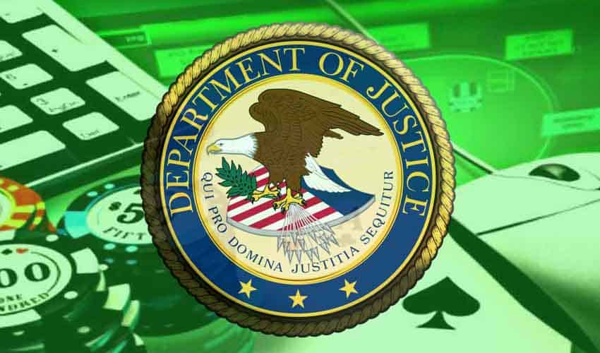 DOJ Seal and online gambling