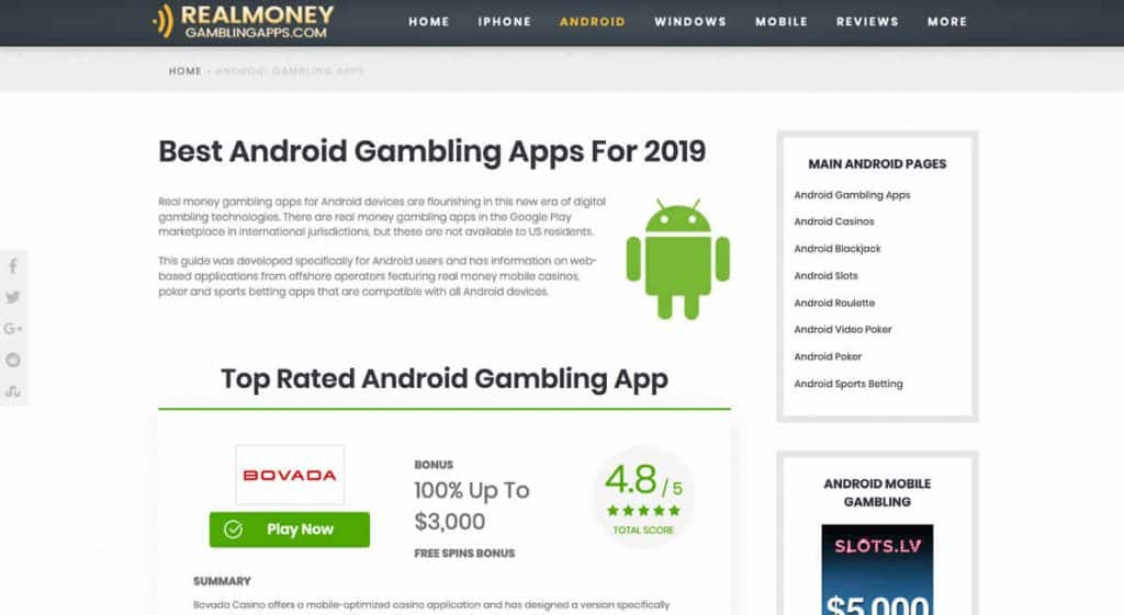 Real Money Gambling Apps For Mobile Devices - Mobile Gambling Apps