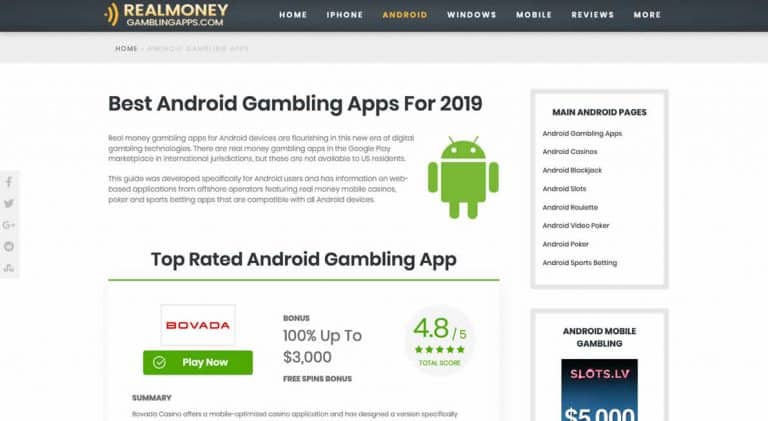 Real Money Gambling Apps For Mobile Devices - Mobile Gambling Apps