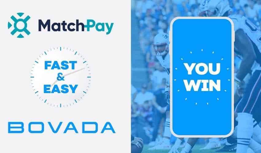 bovada matchpay deposit option for real money online gambling