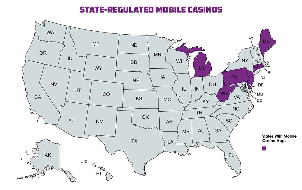 Casino State Map