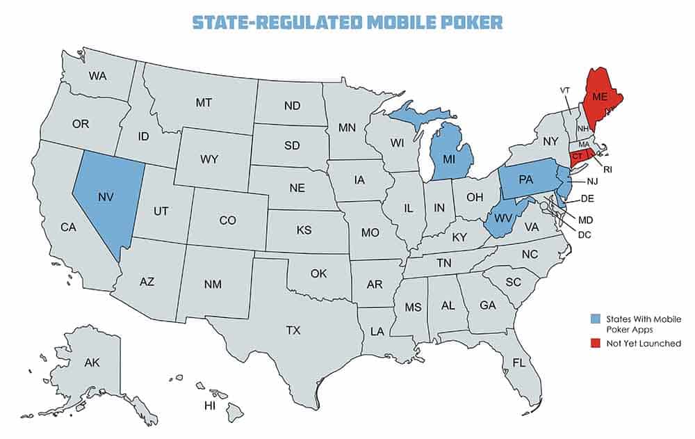 Poker State Map